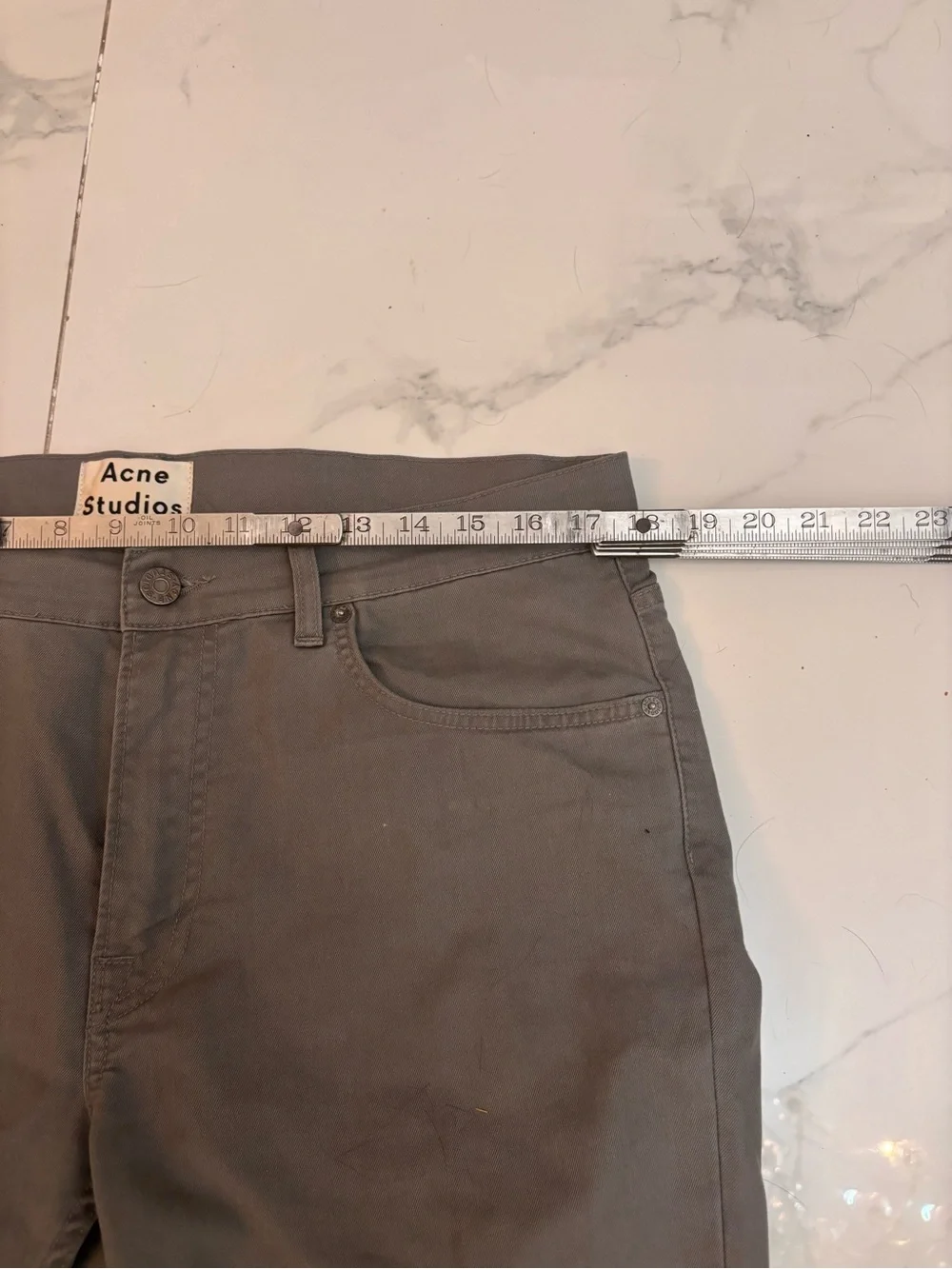 ACNE STUDIOS Jeans (36/31, Denim, Grey)